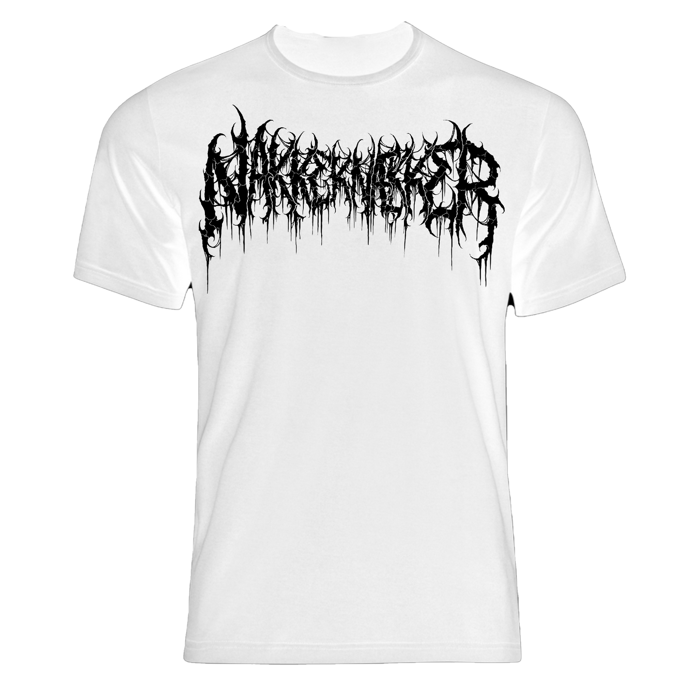 Nakkeknaekker logo t-shirt with NKR (white)