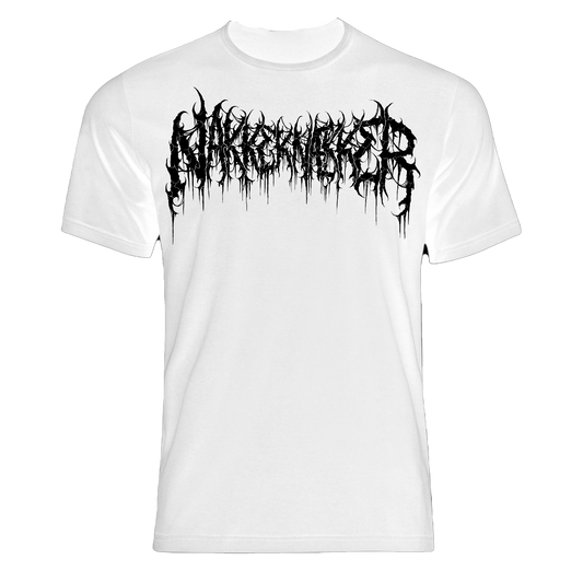 Nakkeknaekker logo t-shirt with NKR (white)